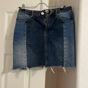 Urban Outfitters Jean Mini Skirt